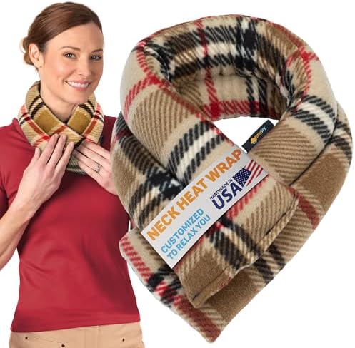 SunnyBay Heating Pad, Neck and Shoulder Wrap, 26x4 inch, London