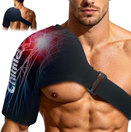 Shoulder Ice Pack Wrap for Rotator Cuff Cold Therapy Brace
