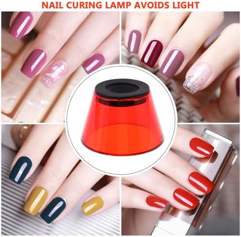 BESPORTBLE Nail Lamp Shade UV LED Shield for Finger Skin Protection