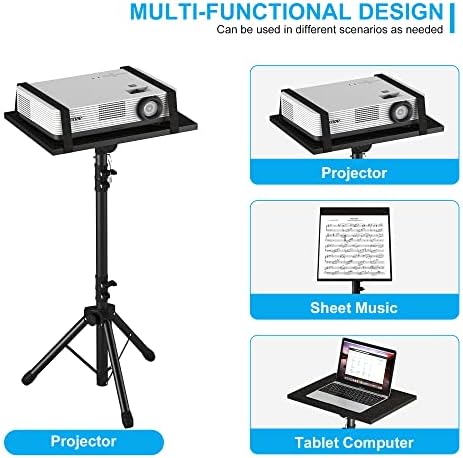 Projector Stand Tripod Laptop Stands Height Adjustable
