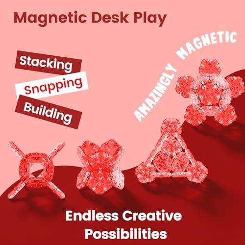 Magnetic Fidget Sphere, Adult Fidget Toy for Focus & Stress Relief