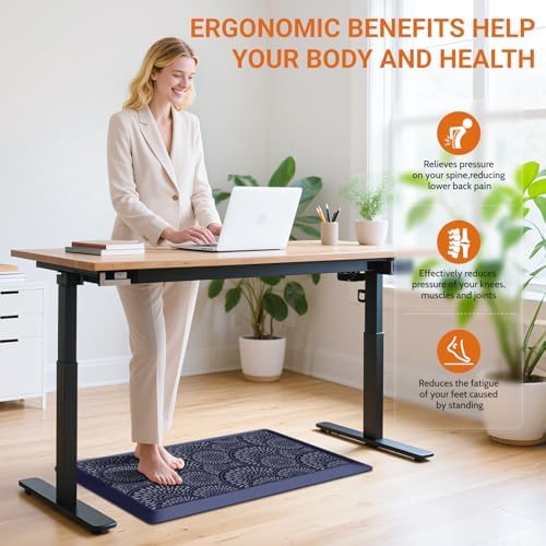 Mattitude 4/5 Inch Kitchen Mat, Waterproof Non-Slip Standing Mats and Rugs