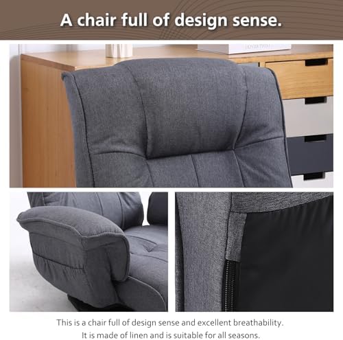 360° Swivel Floor Gaming Chair, Folding Floor Lounge Chair with with Padded Armrest and Back Support,14 Position Adjustable Recliner,Lazy Japanese Floor Chair for Esports,Reading,Napping,Grey