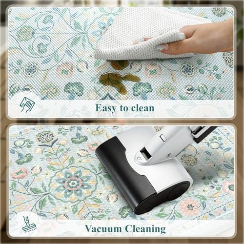KIMODE Anti Fatigue Kitchen Mats for Floor,Cushioned Kitchen Rugs Sets of 2