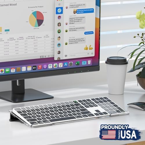 Ergonomic Computer Keyboard Stand - Adjustable Keyboard Riser Tilt Clear and Black Acrylic Keyboard Tray Non-Slip Elevated Typing Key Board Holder Lift for Home Office Desk Accessories