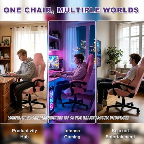 Gaming Chair Covers Only,Stretchable Fit Thick Breathable Mesh