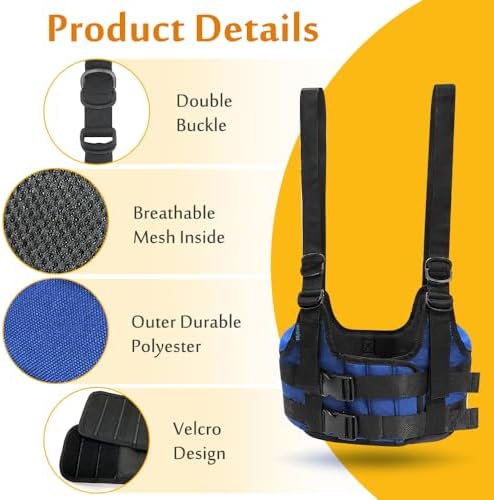 Back Stretcher, Lumbar Traction Device, Spine Decompression Belt for Pain Relief, Spinal Back Stretcher Belt, Thoracic Spinal Decompression Harness, Portable Stretching Device (Medium)