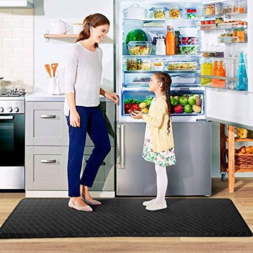 HappyTrends Kitchen Mats for Floor Cushioned Anti-Fatigue Kitchen Rugs