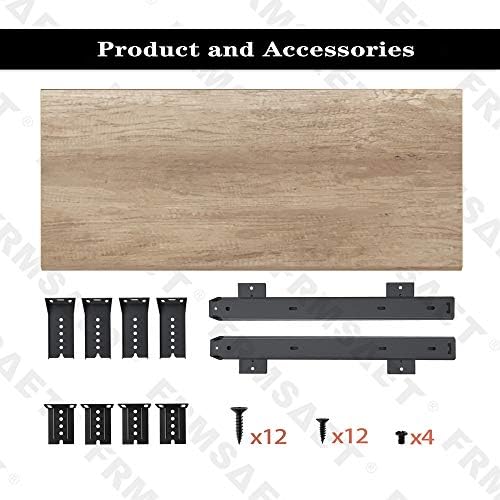 FRMSAET Office Product 20/24/30 inch Keyboard Drawer Tray(30 in, Burlywood)