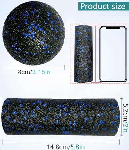 Mini Foam Roller, High Density Massage Tool for Physical Therapy