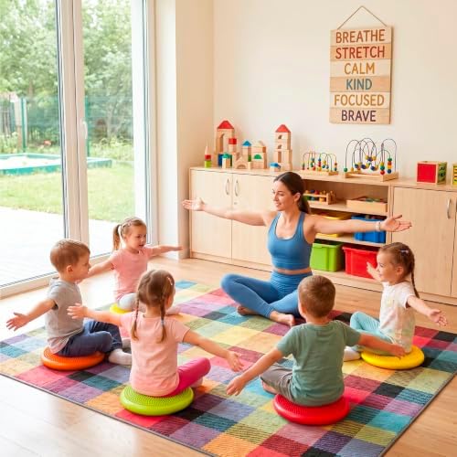 Amylove Wiggle Seat Inflated Wobble Cushion for Sensory Kid