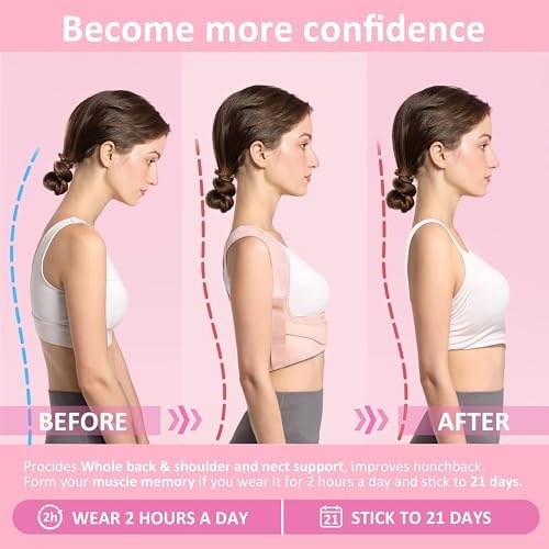 Posture Corrector for Women & Men, Back Shoulder Support Brace