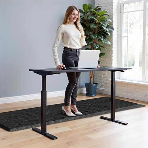 Anti-Fatigue Kitchen Mats for Floor Standing and Comfort Desk Mats 70"x24"