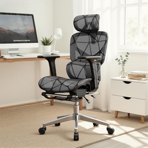 Ergonomic Office Chair, Mesh Computer Chair,400lbs Capacity
