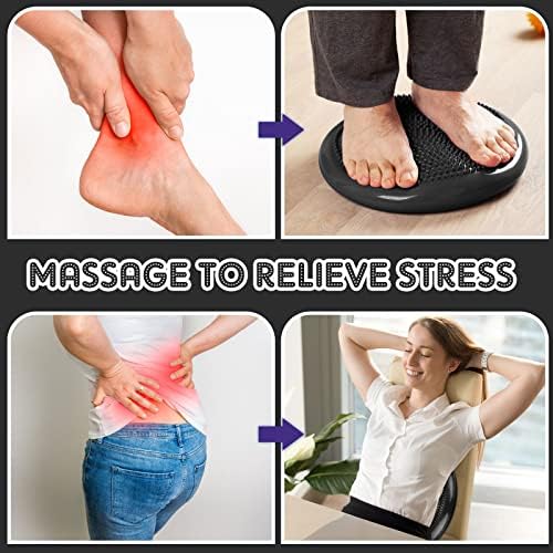 Jerify 4 Pcs Wiggle Seat Flexible Inflated Wobble Cushion