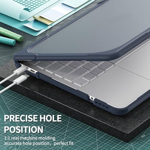 Batianda Heavy Duty Case for MacBook Neo 13 Inch 2026, Indigo