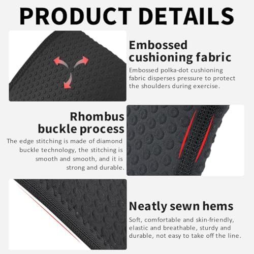Double Shoulder Brace,Concealed Double Shoulder Brace for Sports Lovers,Comfortable and Breathable Shoulders Braces for Chronic Tendinitis Pain Relief,Outdoor Sports,Sleeping,Running (Small)