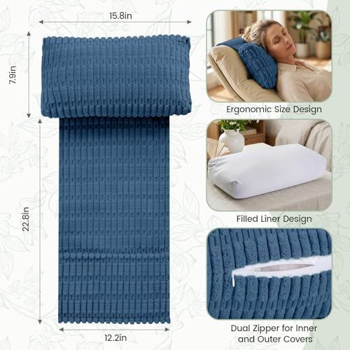 Neck Pillow for Recliner Chair, Adjustable Recliner Headrest Pillow