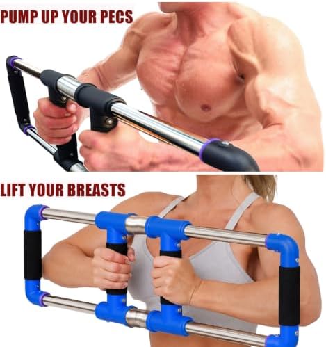 GoFitness Push Down Bar - Chest Workout Equipment for Home Gym