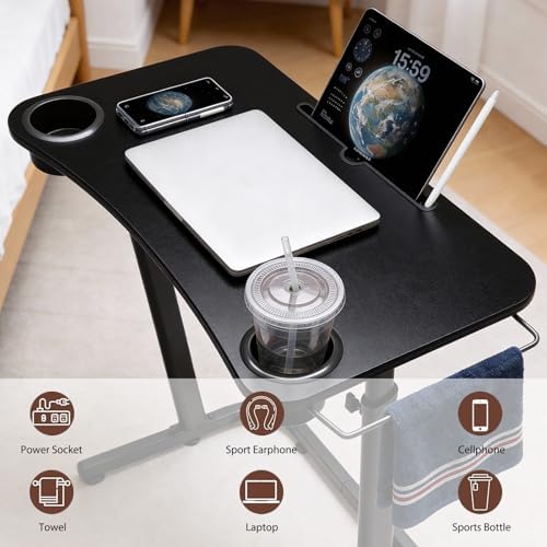 VTORY Treadmill Desk Height Adjustable Desk for Walking Pad, 30"-47"