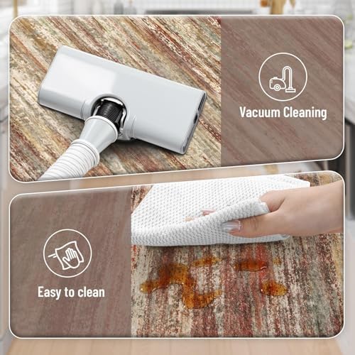 KIMODE Kitchen Mat Cushioned Anti Fatigue,Rustic Kitchen Runner Rug,24"x59"