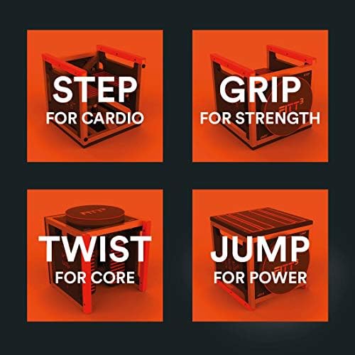 New Image Unisex's FITT Cube Total Body Workout, High Intensity Interval Training Machine, Accent Color Varies