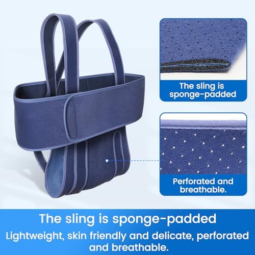 Velpeau Arm Sling for Sleep, Shoulder Immobilizer for Kids, Boys, Girls, XS
