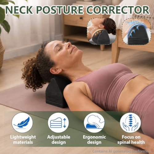 Neck Stretcher Pillow, Cervical Traction Device for Shoulder Relaxer