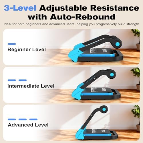DERACY Sit Up Exercise Equipment, Adjustable Ab Machine, Multi-Functional Sit Up Machine, Ab Workout Equipment, Ab Trainer Machine for Women Men