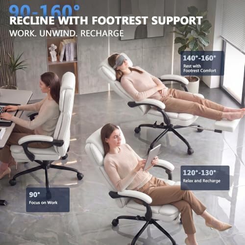 Big and Tall Office Chair, Home Office Desk Chairs,Executive Computer Chair