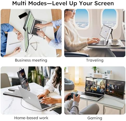 Dopesplay 14.1" FHD 1200P Laptop Screen Extender Dual Monitor for 14-17"
