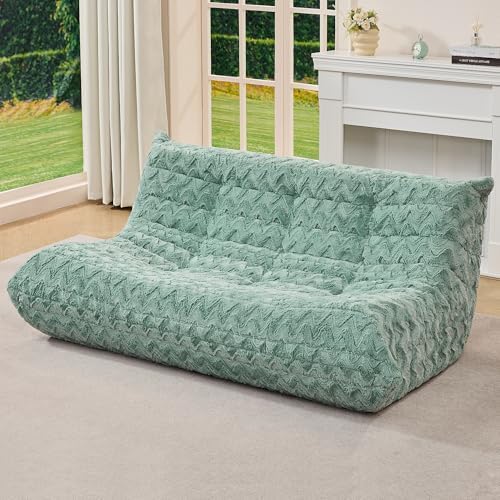 Hobestluk Giant Bean Bag Chairs for Adults Fireside BeanBag Couch Togo Sofa