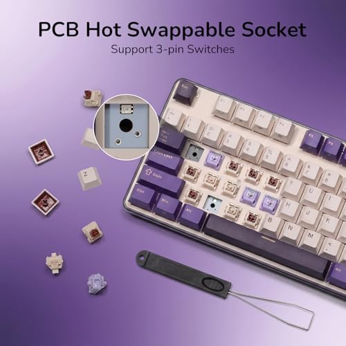RK ROYAL KLUDGE RK920 Full Size Mechanical Keyboard Wired, RGB Backlit