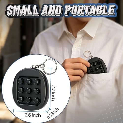 Fidget Toys Adults Stress Relief Figette ADHD Anxiety Office Desk Small Toys Stim Pain Fisgets Cool Gadgets Gifts for Teen Boys EDC for Men