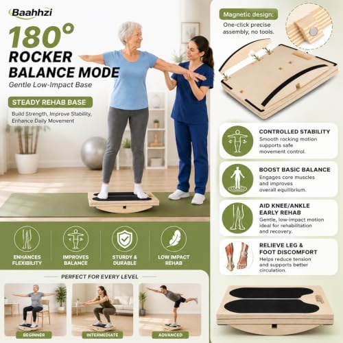3-in-1 Slant Board Calf Stretch Balance Board