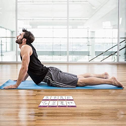 NewMe Fitness Pilates Workout Cards, Fitness Deck for Women and Men