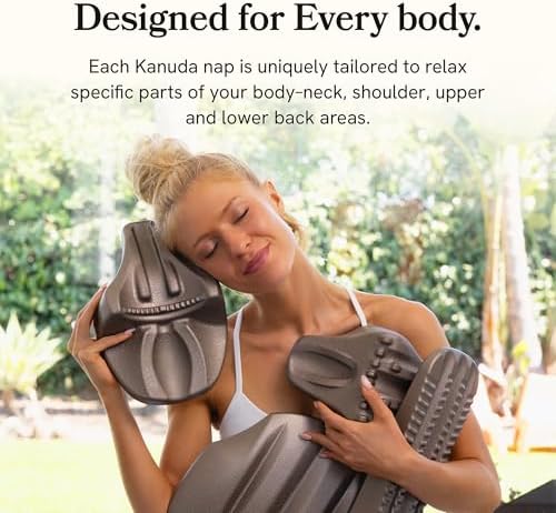 Kanuda Spine Nap – Cervical & Spine Traction Device for Neck, Shoulder & Upper Back Pain Relief, Physical Therapist-Designed Tool for Posture Correction & at-Home Therapy