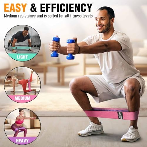 Fabric Resistance Bands for Working Out