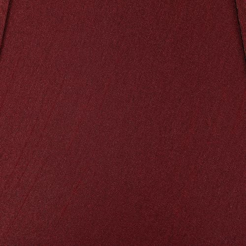 GO&SO Set of 2 Burgundy Bell Lamp Shades 6" x 13" x 9.8" Spider