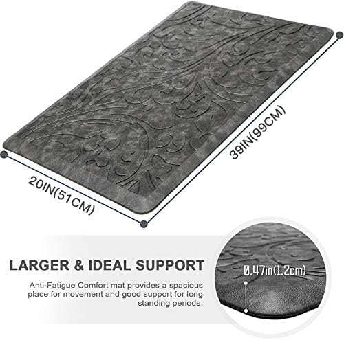 Kitchen Mat Cushioned Anti-Fatigue Comfort Standing Mat Rug for Home,Office