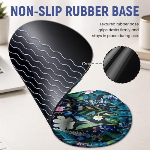 Ergonomic Mouse Pad with Wrist Rest, Gel Wrist Support, Celestial