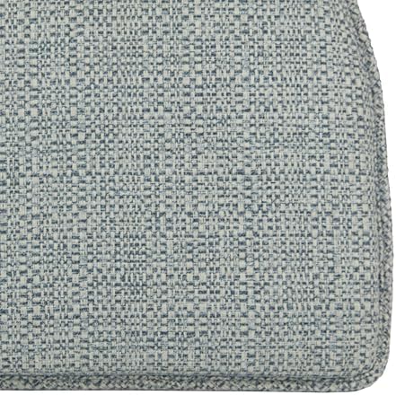 Klear Vu Raindrop The Gripper Non Slip Chair Cushions, Soft & Comfortable Seat Pad, Sitting Pillow for Kitchen, Dining or Office, 2 Count (Pack of 1), Blue
