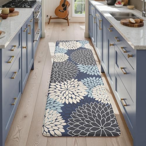KIMODE Kitchen Mats for Floor Anti Fatigue Cushioned Long Kitchen Rugs
