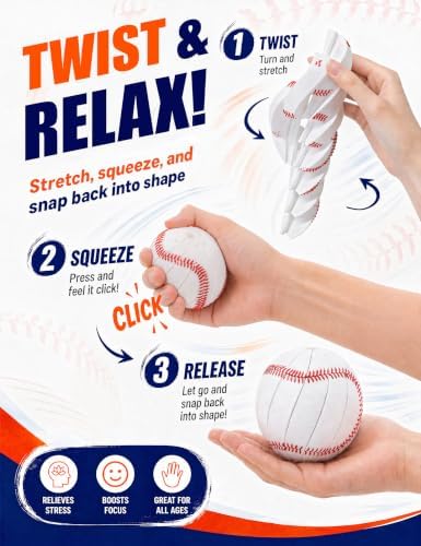 4‑Pcs 3D Printed Ball Toys Set, Twisty Fidget Ball Toys, Flexible Articulated Desk Toys, Extendable Spiral Fidget Toy, Cute Desk Decor, Party Favors, Gifts for Kids & Students