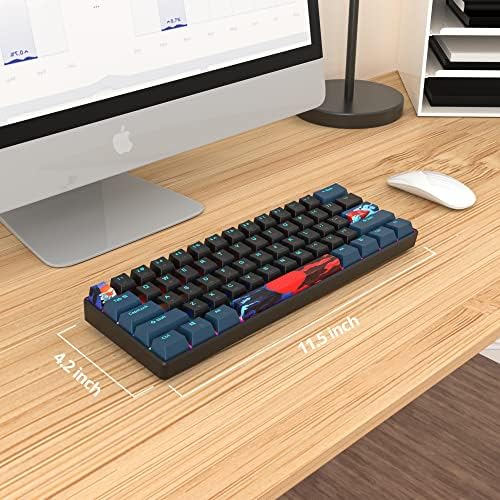 Owpkeenthy 60% Wired Mechanical Keyboard