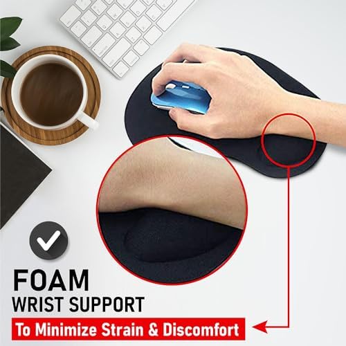 New Horrizon Ergonomic Mouse Pad with Wrist Rest, Lifetime Support
