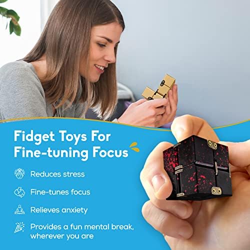 PILPOC theFube Infinity Cube Infinite Magic Cube Relieve Stress and Anxiety