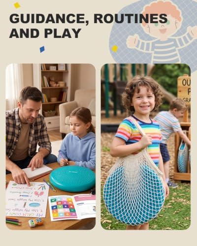 Trideer Wobble Cushion, Balance Pad, Wiggle Seat for Flexible Seating