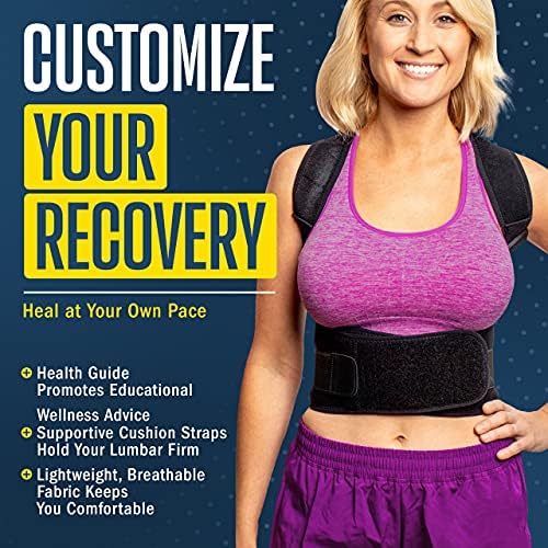 FlexGuard Posture Corrector for Women and Men - Back Brace for Posture, Adjustable Back Support Straightener Shoulder Posture Support for Pain Relief, Body Correction, X-Large