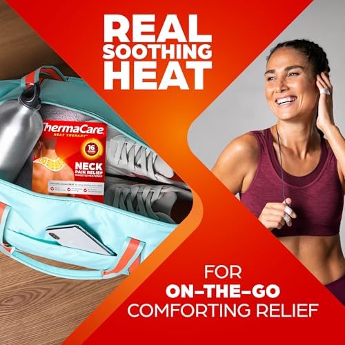 ThermaCare Heat Wraps for Neck & Shoulder Pain Relief, 11 Count